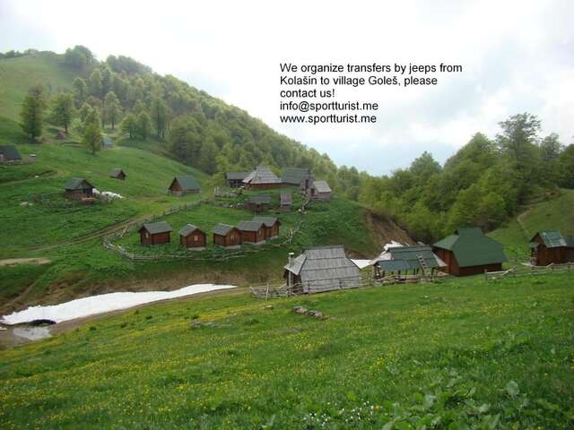 Загородные дома Eco Village Goles Колашин-36